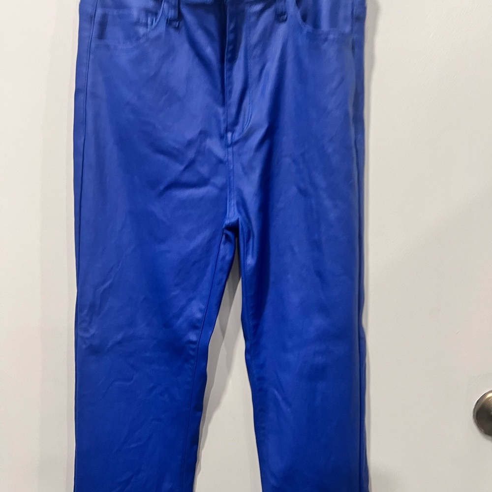 Edikted size small flare blue pants-